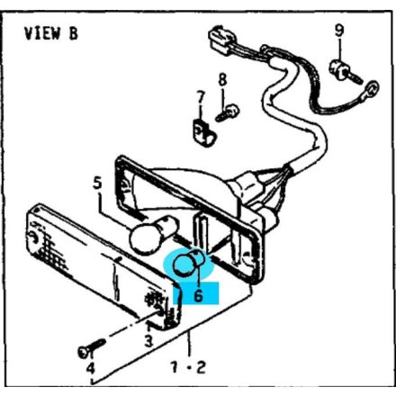 Maruti Predný Žiarovka na smerovky 5W 09471-12058