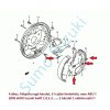 Swift Zadný Brzdypofa rugóZásoba 3-5 ajtos NEM ABS-es 1990-2003-ig modellekhez! E-53200-NEMABS-3-5