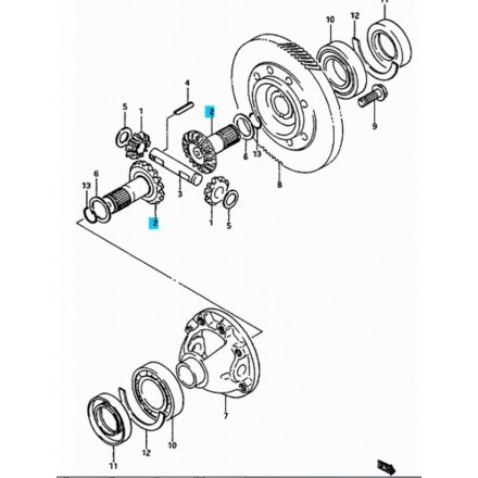 Maruti rózsakerék rózsa kerék 27341-75100