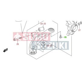 Suzuki Swift 2005-> Skrutka zadného ramena 09135-14018-E