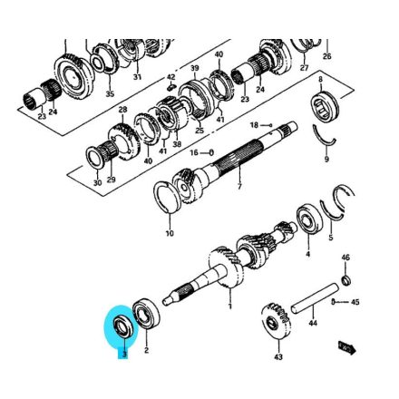 Maruti nyelestengely szimmering 09283-20024