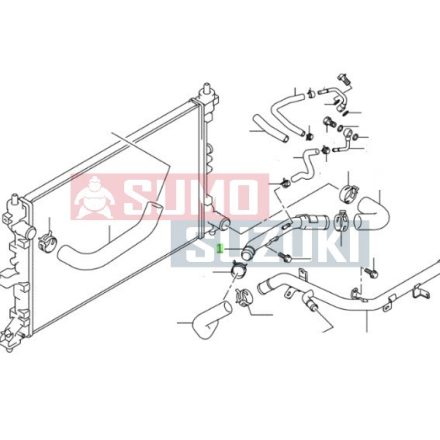 Suzuki S-Cross, Vitara 1.4 kov Chladič trubica 17830-86P00