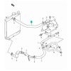 Suzuki Swift 1,3 8V fPredný Chladič víz befolyó trubica 17852-63B30