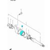Suzuki Swift 1,3-1,6 féltengely vezető csapágy toldó  (67*36*23) 1990-93 japán modellek 27831-63B00