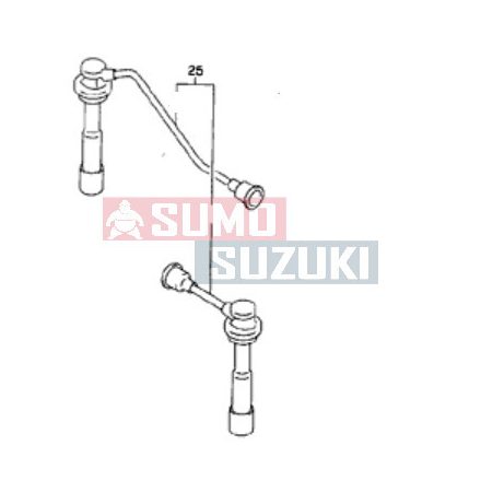 Suzuki Swift 1,3 16V 2000-2003 gyújtókábel Sada 33705-66D00