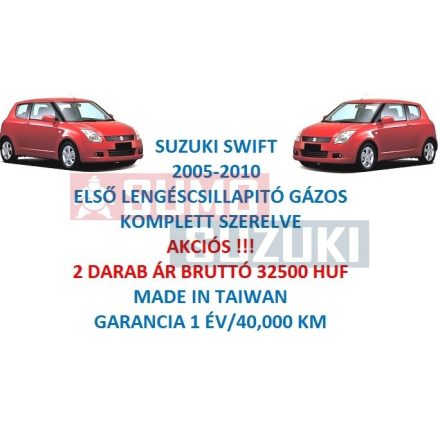 Suzuki Swift 2005-> Tlmič pérovania predný pravý+lavý komplet sada Akčná cena, Záruka 1 rok alebo 40000km
