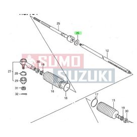 Suzuki Tyč riadenia rúd alátét Gyári 48841-82001-E