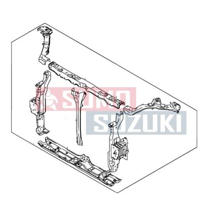 Suzuki Splas komplett homlokfal Diesel gyári eredeti 58100-53K00