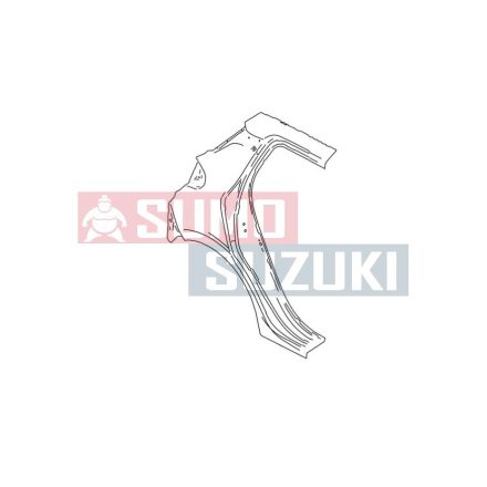 Suzuki Swift 2017-> Zadný blatník pravý 64111-53R01-P31