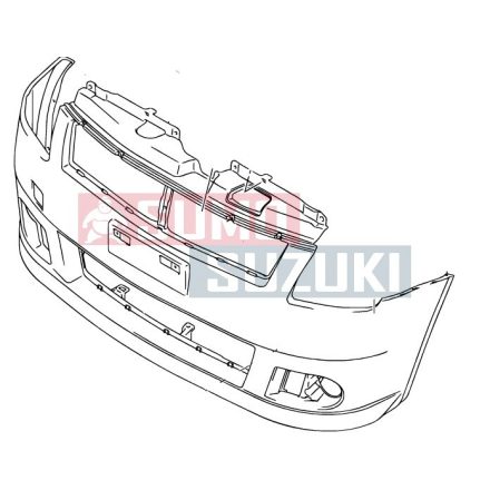 Suzuki Swift predný nárazník 2005-2007