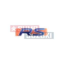   Suzuki Baleno 2016-> "RS" nálepka na mriežku chladiča 77871-61P00-A3Z