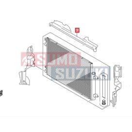   Suzuki S-Cross Predný Púzdro Chladič klimatizácie 95340-62M10