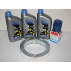   Maruti 800 10W40 Silvers Výmena oleja Sada Olejový filter+Vzduchový filter+olaj